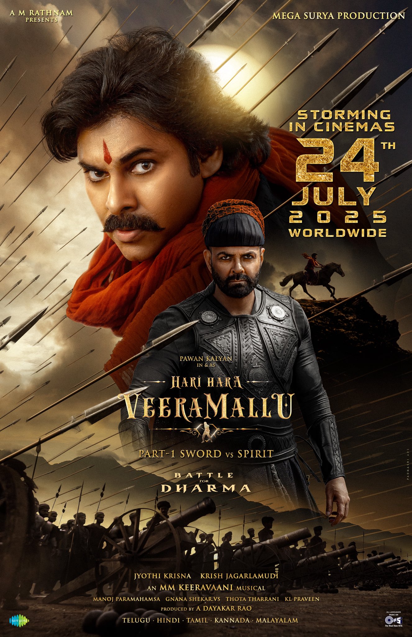 فيلم Hari Hara Veera Mallu 2025 مترجم اون لاين